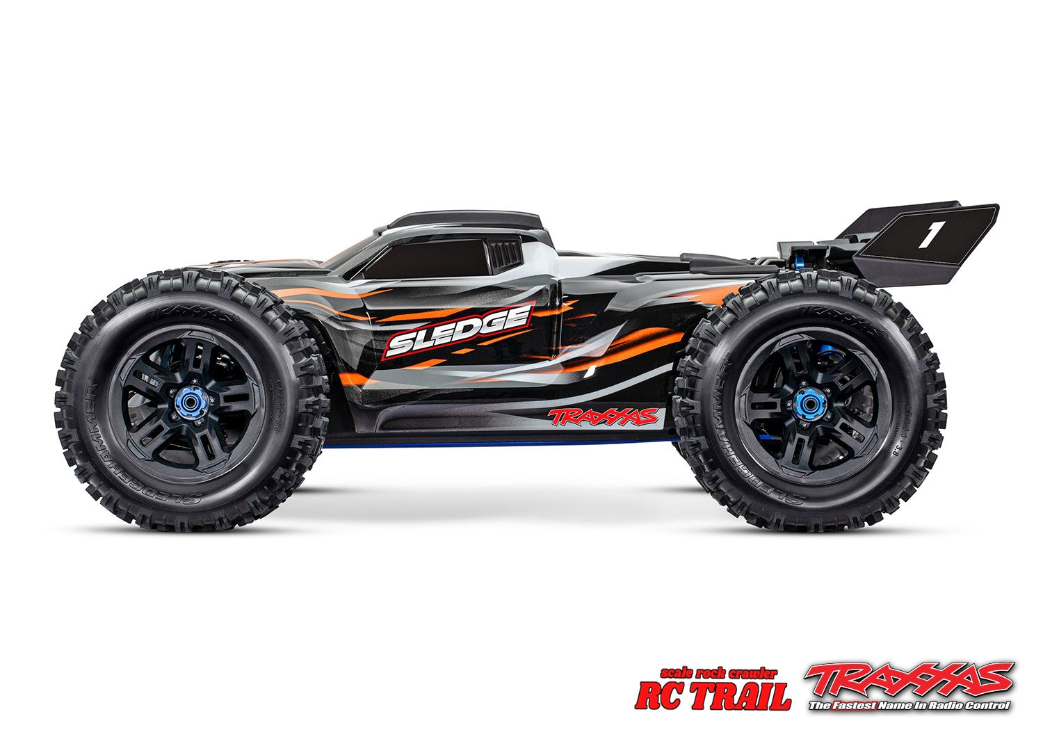 【年末セール限定販売!】 トラクサス Sledge RTR 6S 4WD ブラシレス 1/8 モンスタートラック VXL-6s TQi2.4GHzプロポ付き 95076-4