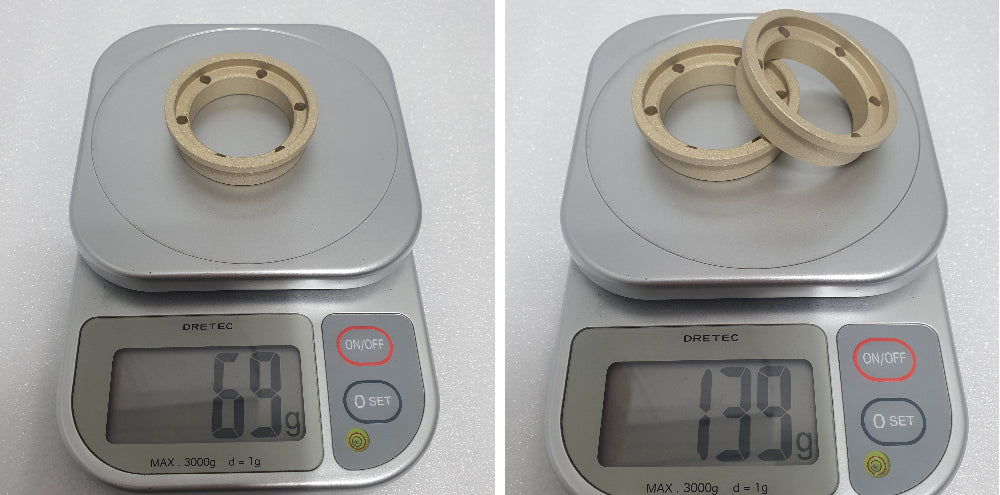 H-TECH 真鍮ホイールウェイト 1.9インチ(2個)