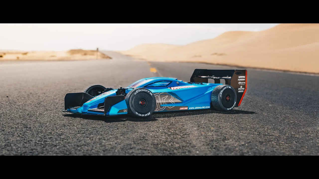 ARRMA 1/7 LIMITLESS 6S 4X4 ブラシレス ストリート スピード ブルー ARA109011