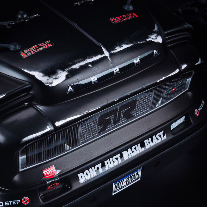 ARRMA 1/8 NOTORIOUS 6S 4X4 RTR ブラシレス スタント トラック ARA8611V5T1