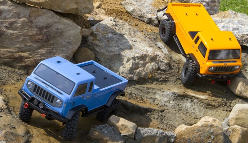 Axial 1/10 Jeep Mighty FC ボディ 0.04インチ クリアボディ AX31268 - RCTRAIL