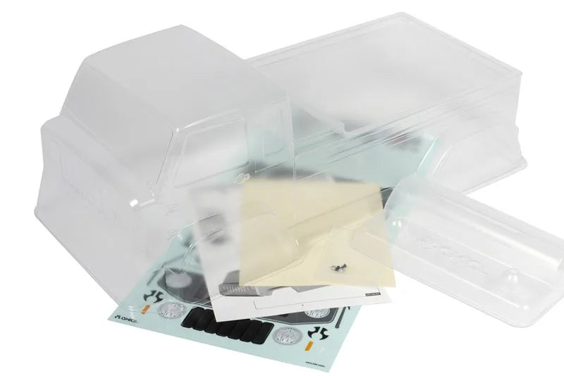 Axial 1/10 Jeep Mighty FC ボディ 0.04インチ クリアボディ AX31268