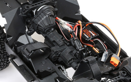 アキシャル1/10 SCX10 III ジープ CJ-7 4WD ブラシ付き RTR、レッド