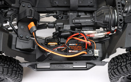 アキシャル1/10 SCX10 III ジープ CJ-7 4WD ブラシ付き RTR、レッド