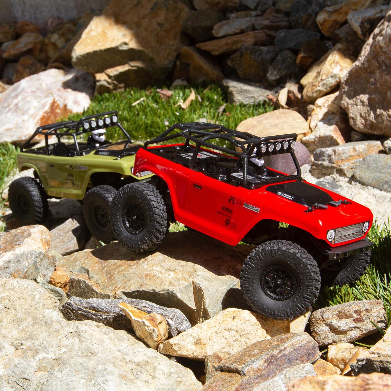 アキシャル 1/24 SCX24 デッドボルト 4WD ロック クローラー RTR