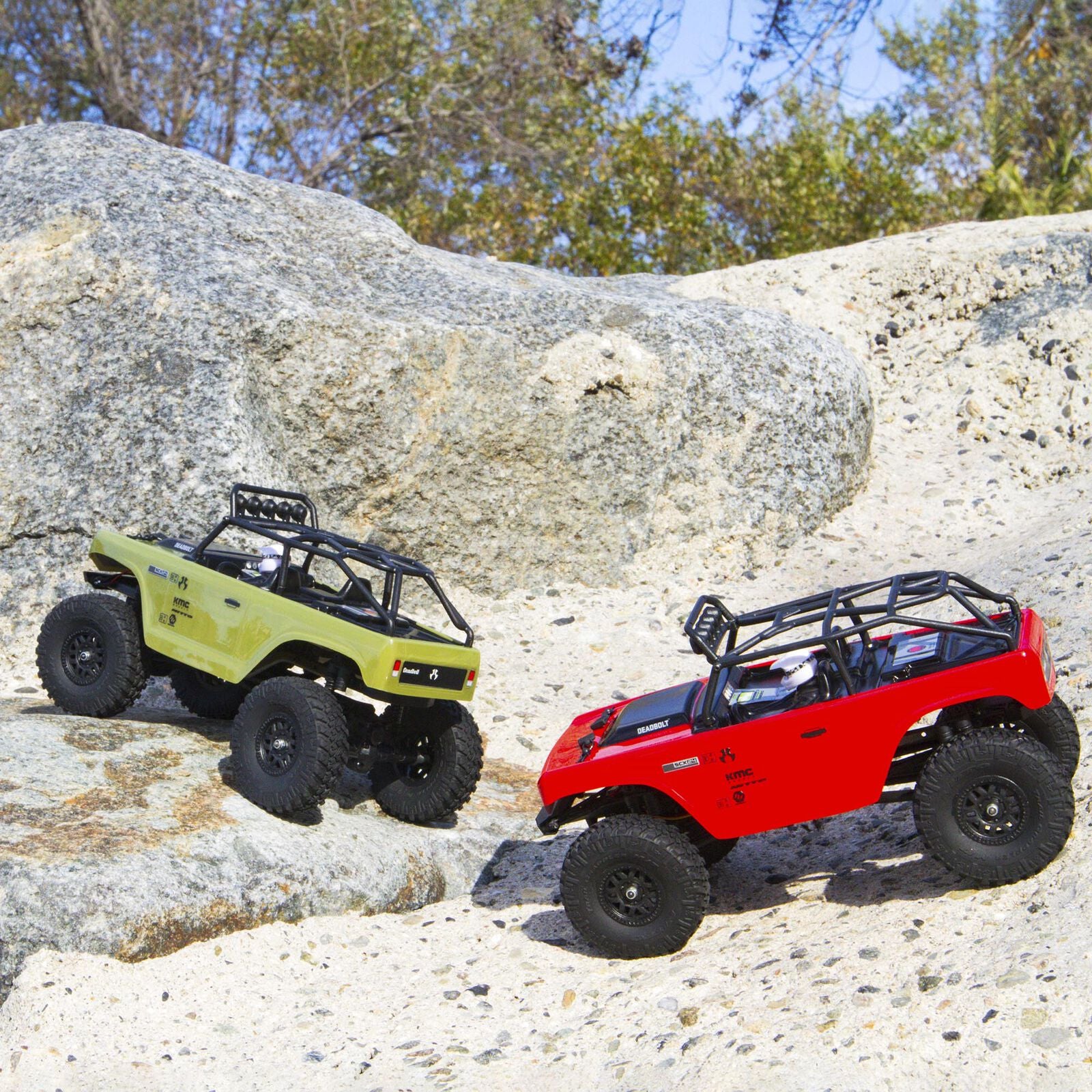 アキシャル 1/24 SCX24 デッドボルト 4WD ロック クローラー RTR