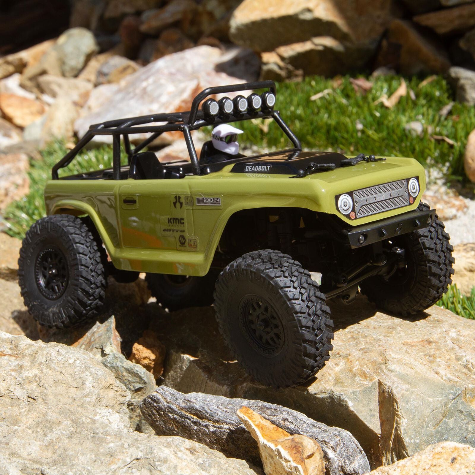 アキシャル 1/24 SCX24 デッドボルト 4WD ロック クローラー RTR