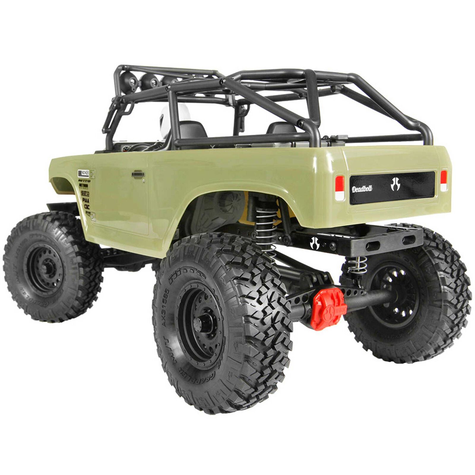 アキシャル 1/10 SCX10 II デッドボルト 4X4 ブラシモーター付き RTR