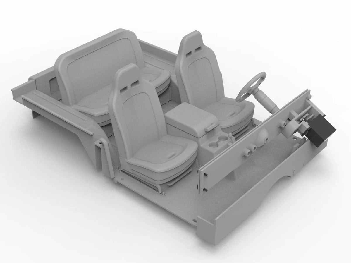 Knight Customs アキシャル SCX10 III Jeep CJ-7 インテリアディテールセット 内装 インテリア ナイトカスタム (コピー) - RCTRAIL