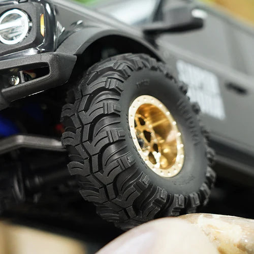 INJORA 1.0インチ 58*23mm マッドパウ M/T タイヤ (T1023)