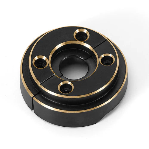 1/18 TRX4M用 真鍮製ステアリングナックルとカウンターウェイト