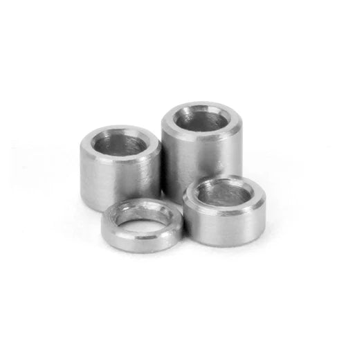 TRX4M Mods用 M2.5 フラットステンレススチールスペーサー ワッシャー シム 80個