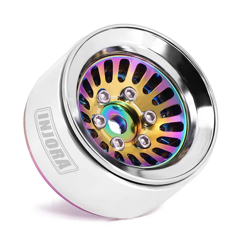 1/18 1/24 RCクローラー用 タービン 1.0インチ アルミビードロックホイール DGW-1055CL