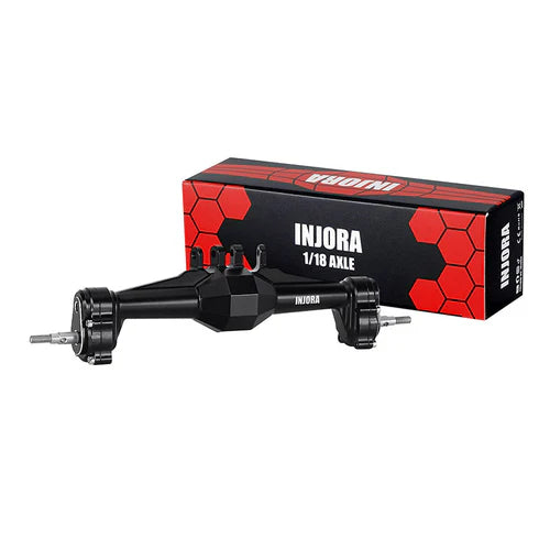 1/18 TRX4M用 +5mm ダイヤモンドポータルアクスル、レイダウンサーボマウント&リンク付き 4M-104(各色)