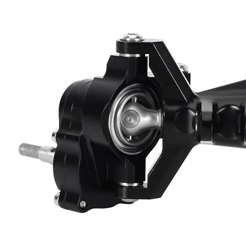 1/18 TRX4M用 +5mm ダイヤモンドポータルアクスル、レイダウンサーボマウント&リンク付き 4M-104(各色)