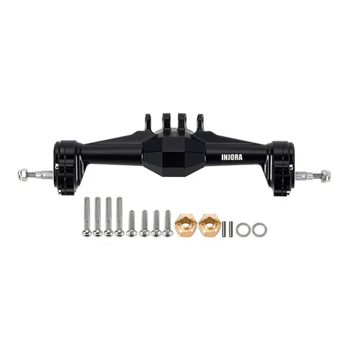 1/18 TRX4M用 +5mm ダイヤモンドポータルアクスル、レイダウンサーボマウント&リンク付き 4M-104(各色)