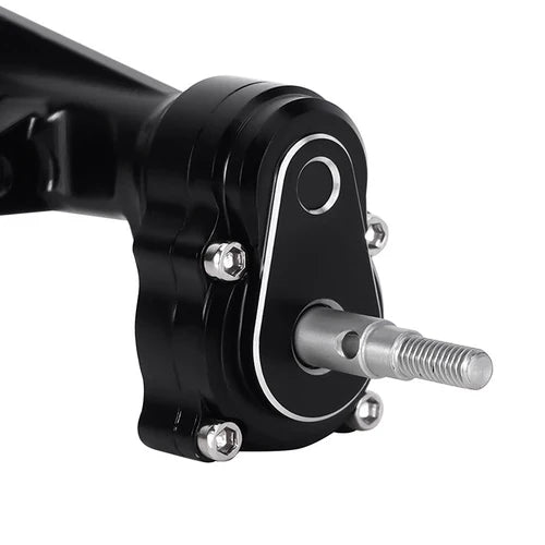 1/18 TRX4M用 +5mm ダイヤモンドポータルアクスル、レイダウンサーボマウント&リンク付き 4M-104(各色)