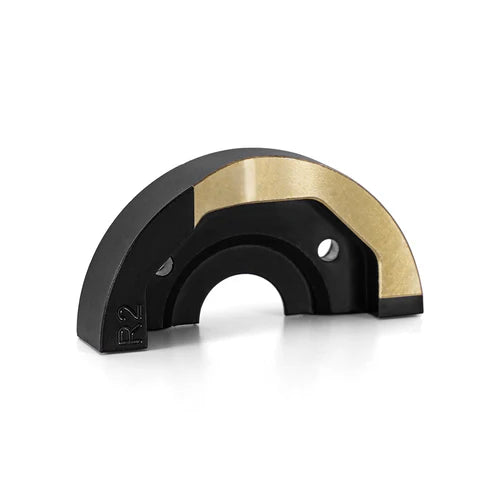 1/18 TRX4M用 真鍮製ステアリングナックルとカウンターウェイト