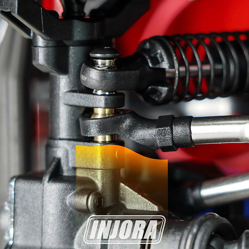 INJORA ステンレススチール製ハイクリアランスリンクセット 1/18 TRX4M ハイトレイル K10 F150用 - RCTRAIL