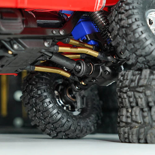 1/18 TRX4M ハイトレイル K10 F150用 真鍮製ハイクリアランスリンクセット 8個
