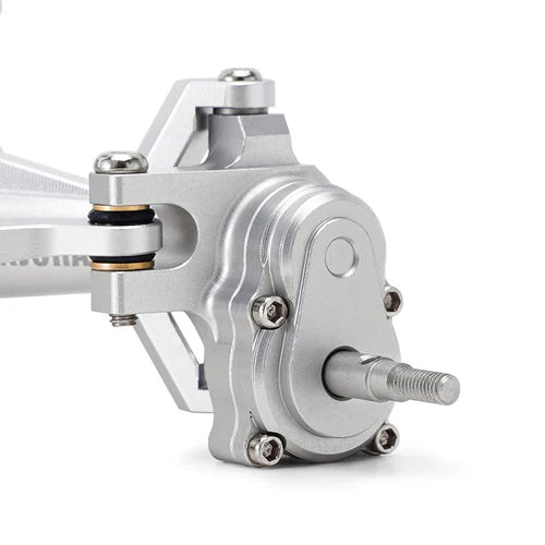 1/18 TRX4M用 +5mm ダイヤモンドポータルアクスル、レイダウンサーボマウント&リンク付き 4M-104(各色)