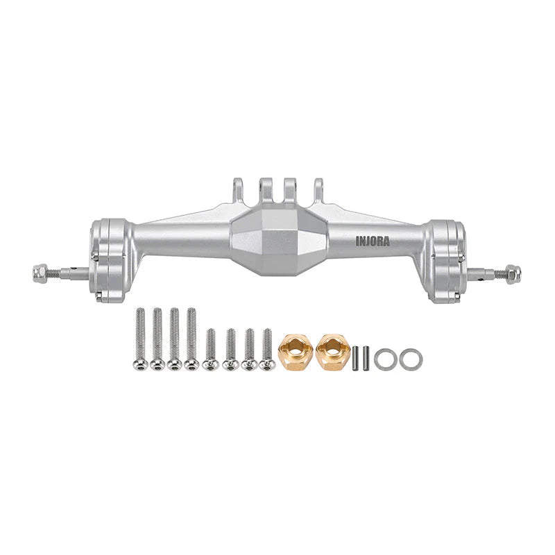 1/18 TRX4M用 +5mm ダイヤモンドポータルアクスル、レイダウンサーボマウント&リンク付き 4M-104(各色)