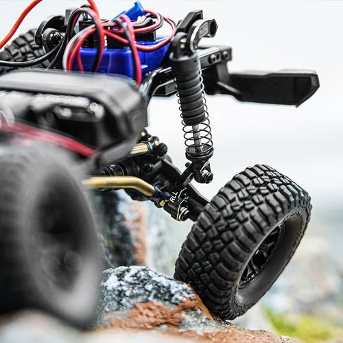 1/18 TRX4M ディフェンダーブロンコ用 CNCアルミフレックスブレードサスペンショントラベルエクステンション