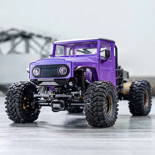 1/18 TRX4M ディフェンダー ブロンコ用 IR40 ハーフトラック ハードプラスチックボディ ケージ付き IR40(各色)