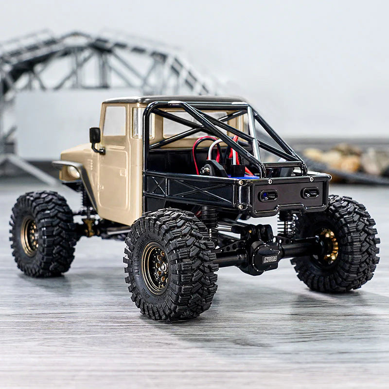 1/18 TRX4M ディフェンダー ブロンコ用 IR40 ハーフトラック ハードプラスチックボディ ケージ付き IR40(各色)