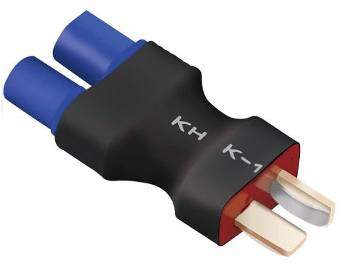 EC3(IC3)プラグT型変換コネクター EC3オスをT型オスに変換