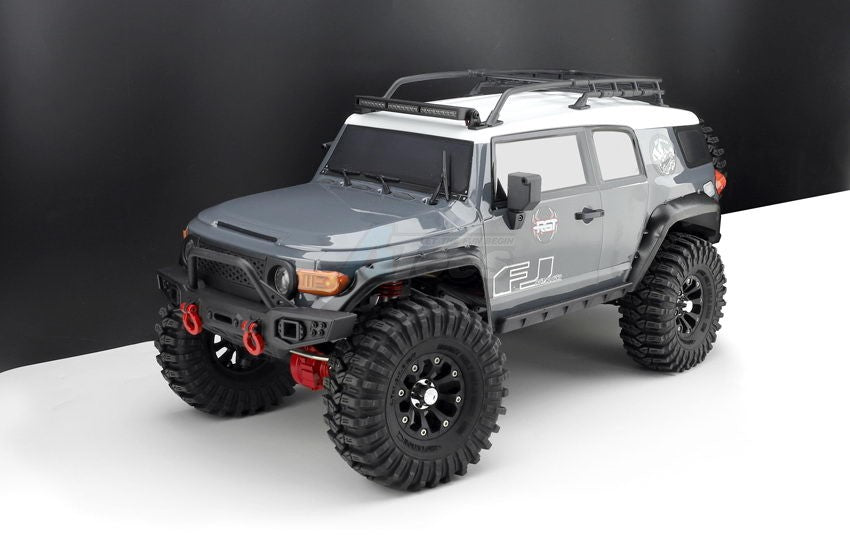 RGT 1/10 デザートフォックス FJ 4WD オフロード 313mm クローラー グレー デザートフォックス EX86120 イエロー