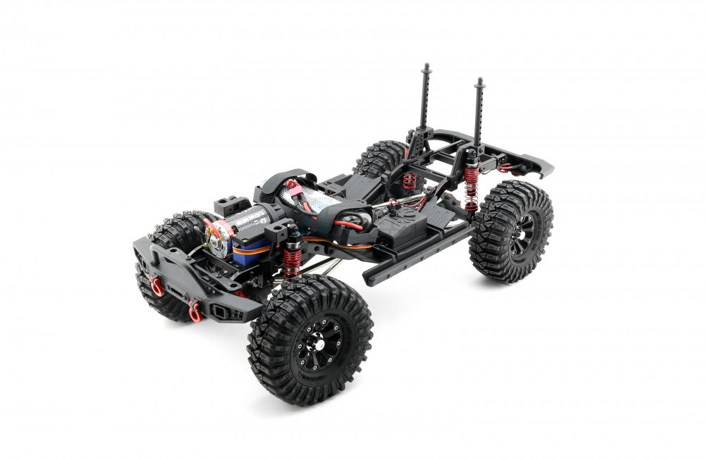 RGT 1/10 デザートフォックス FJ 4WD オフロード 313mm クローラー グレー デザートフォックス EX86120 イエロー