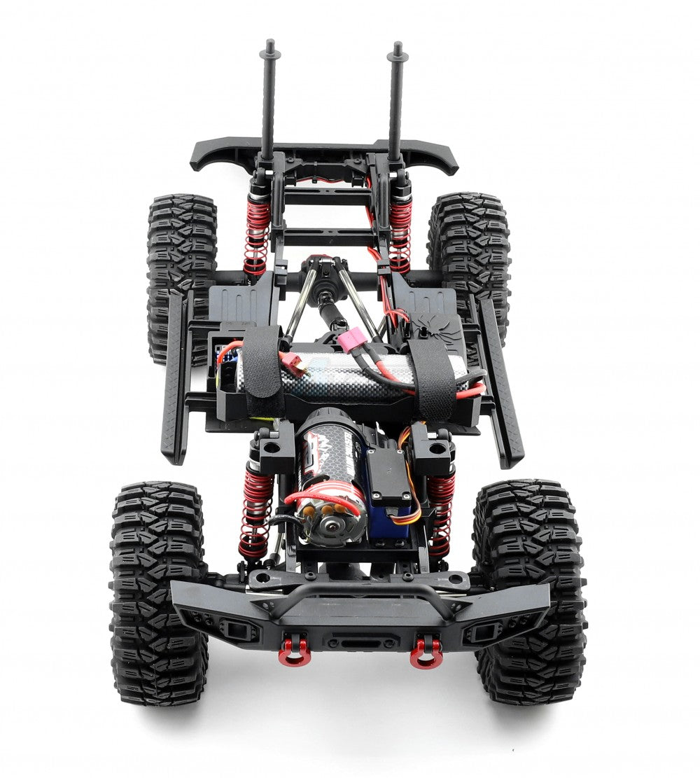 RGT 1/10 デザートフォックス FJ 4WD オフロード 313mm クローラー グレー デザートフォックス EX86120 イエロー