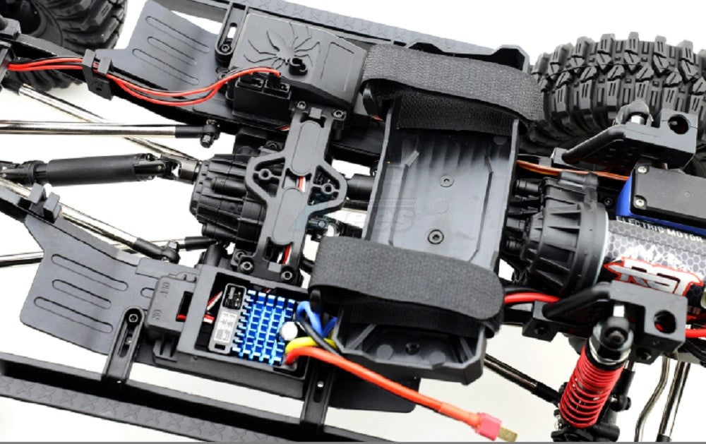 RGT 1/10 デザートフォックス FJ 4WD オフロード 313mm クローラー グレー デザートフォックス EX86120 イエロー