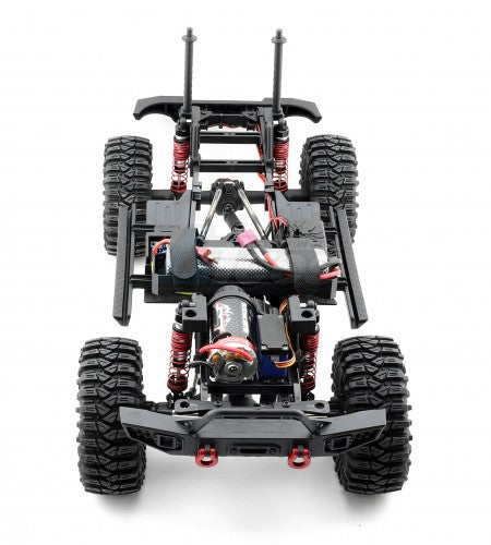 RGT 1/10 デザートフォックス FJ 4WD オフロード 313mm クローラー グレー デザートフォックス EX86120 イエロー