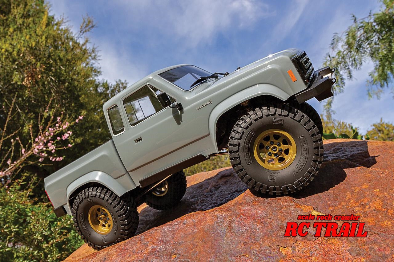 エレメント RC エンデューロ Sendero 4x4 RTR 1/10 ロッククローラー(グレー)2.4GHzプロポ付き AE40100 - RCTRAIL