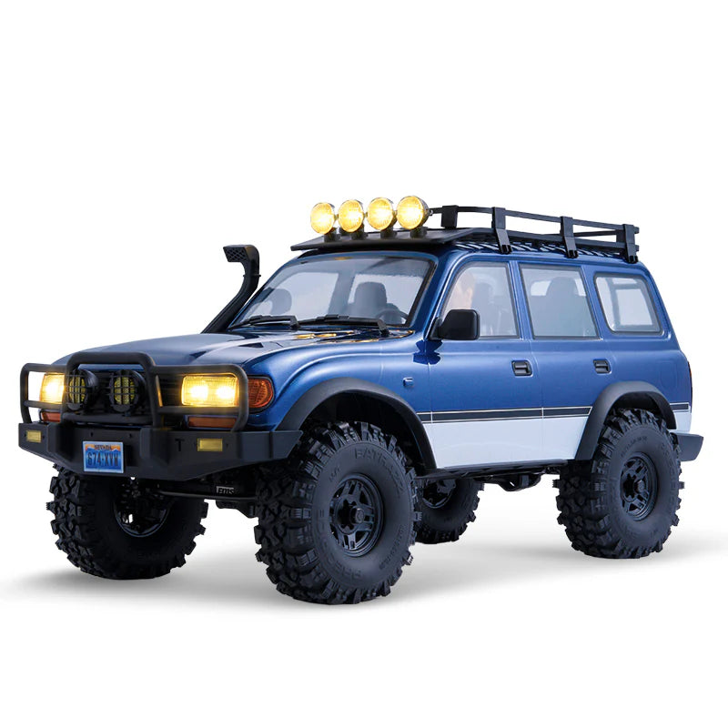【無地ダンボール梱包、バッテリー・充電器付き】FMS 1/10 FCX10 PRO ブラシレス トヨタ ランドクルーザー LC80 RS ランクル80 V2