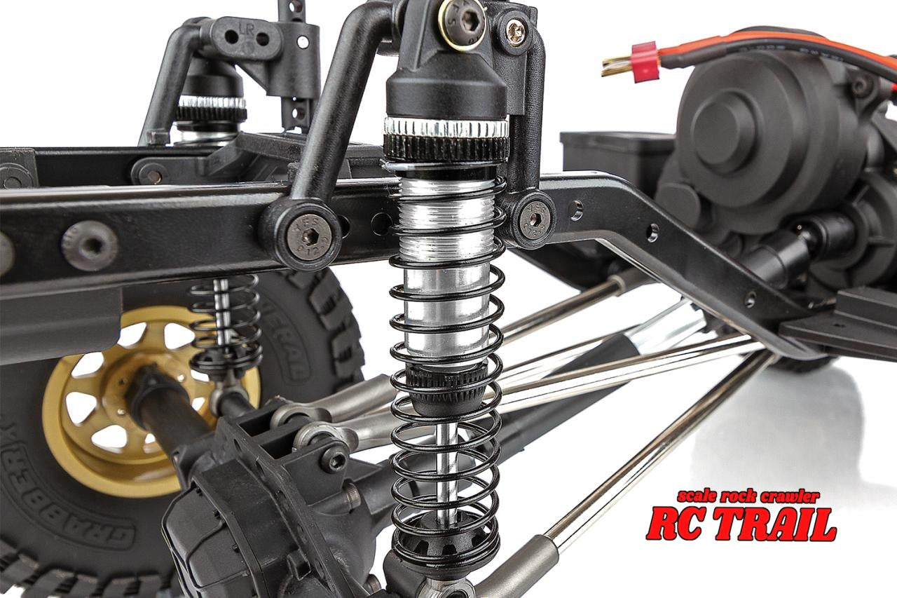 エレメント RC エンデューロ Sendero 4x4 RTR 1/10 ロッククローラー(グレー)2.4GHzプロポ付き AE40100 - RCTRAIL