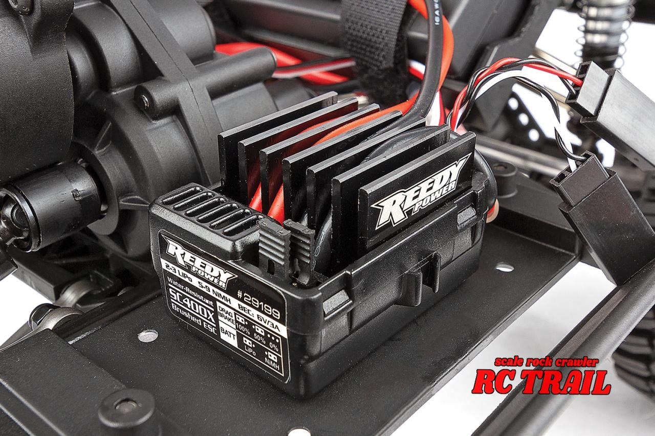 エレメント RC エンデューロ Sendero 4x4 RTR 1/10 ロッククローラー(グレー)2.4GHzプロポ付き AE40100 - RCTRAIL