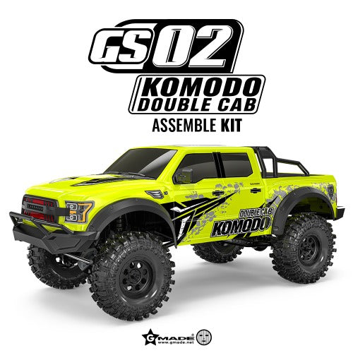 GMADE 1/10 GS02 KOMODO ダブルキャブ TS 組立式キット GM57004
