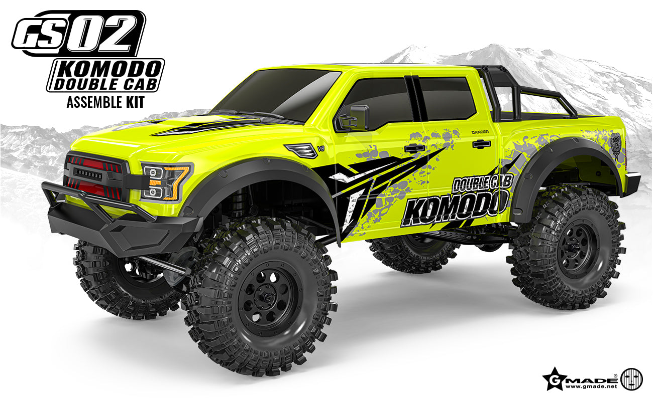 GMADE 1/10 GS02 KOMODO ダブルキャブ TS 組立式キット GM57004