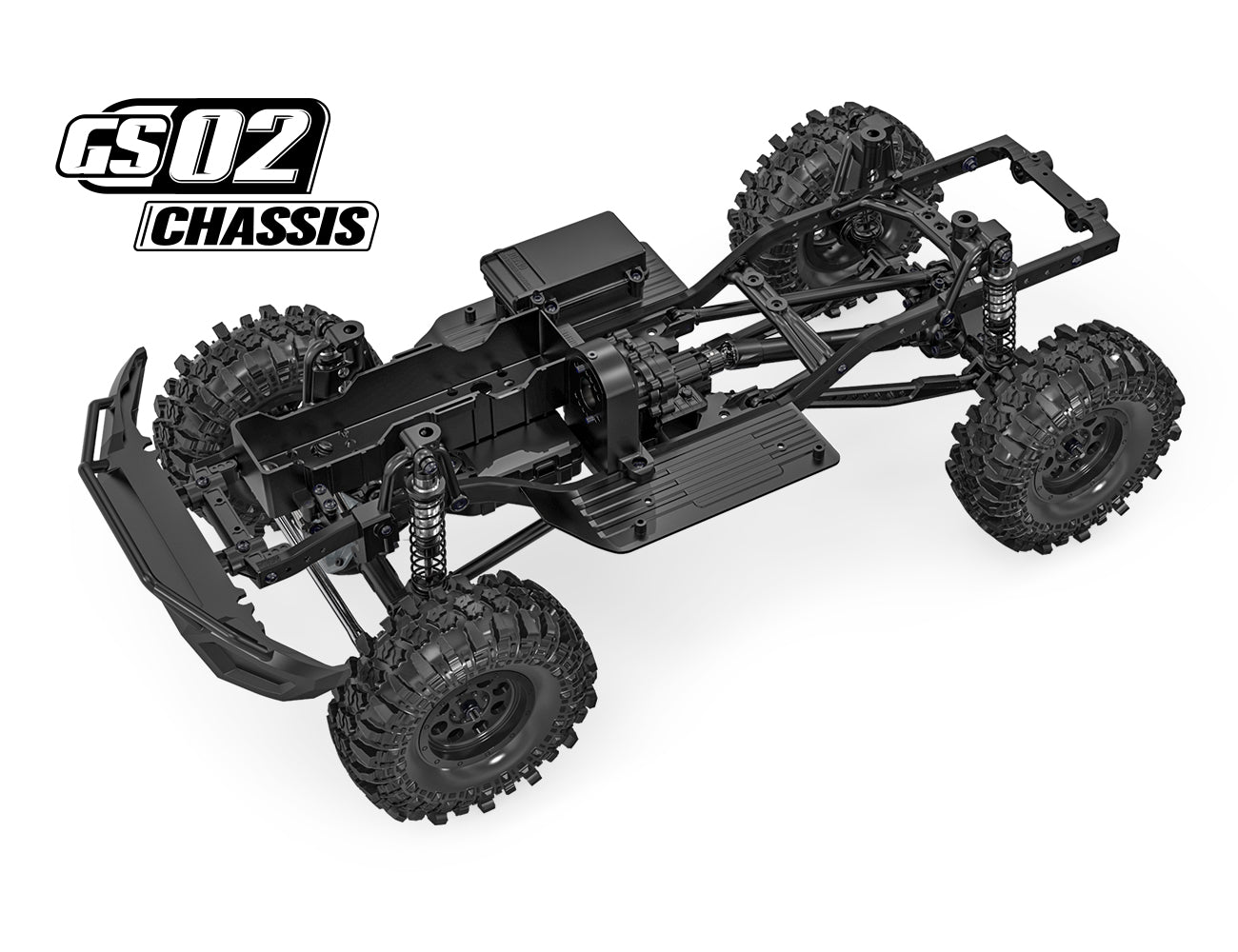 GMADE 1/10 GS02 KOMODO ダブルキャブ TS 組立式キット GM57004