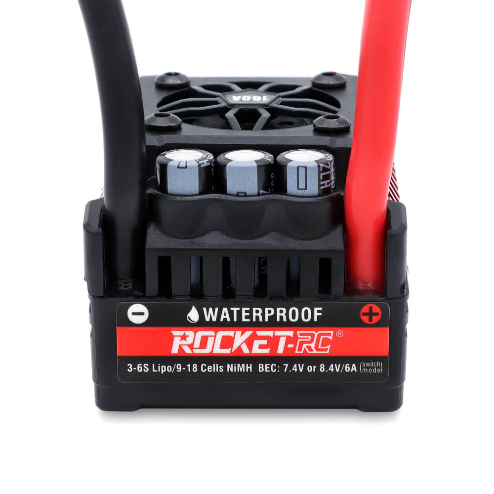 Surpass Hobby 1/8 モンスタートラック、バギー用 Rocket-RC V2 160A センサーレス ブラシレスESC