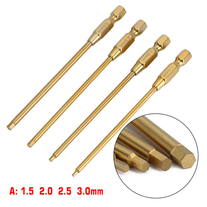 INJORA 12-in-1 六角、ナットドライバー、プラス、マイナスドライバー クイックチェンジ RC ツールキット 1/10 1/8 RC用 - RCTRAIL