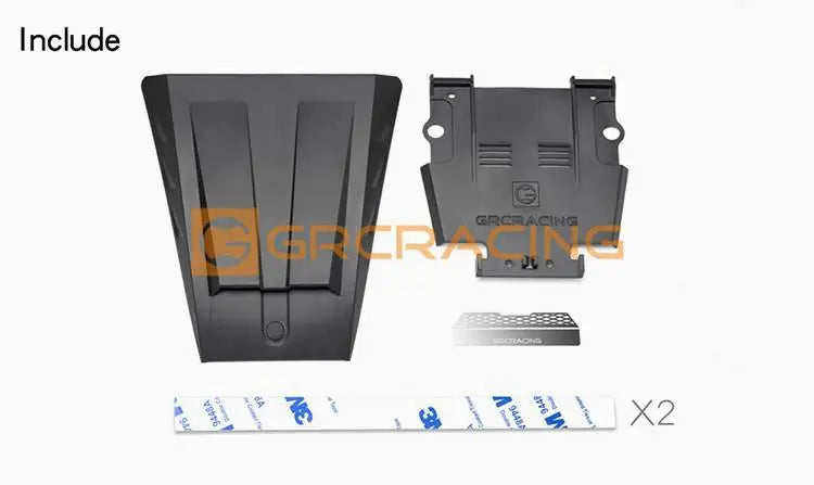 GRC Traxxas TRX-4 G550 G63用 エンジンカバー ブラック G162EB