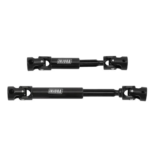 ブラック硬化鋼ドライブシャフト 1/18 TRX4M ディフェンダー ブロンコ用 4M-50BK