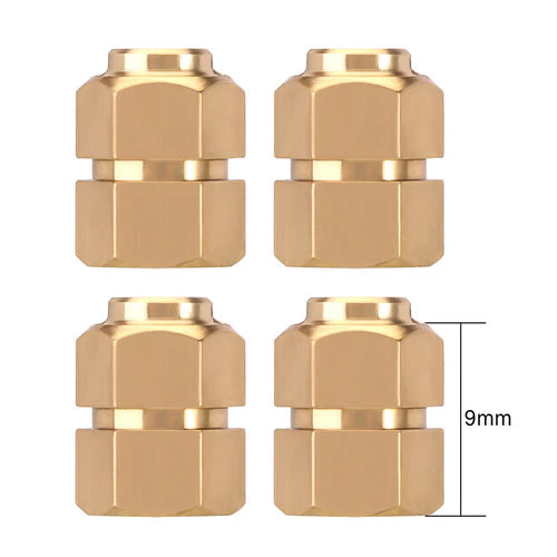 1/18 TRX4M用 9mm(+5mm) 延長ホイール六角ハブ