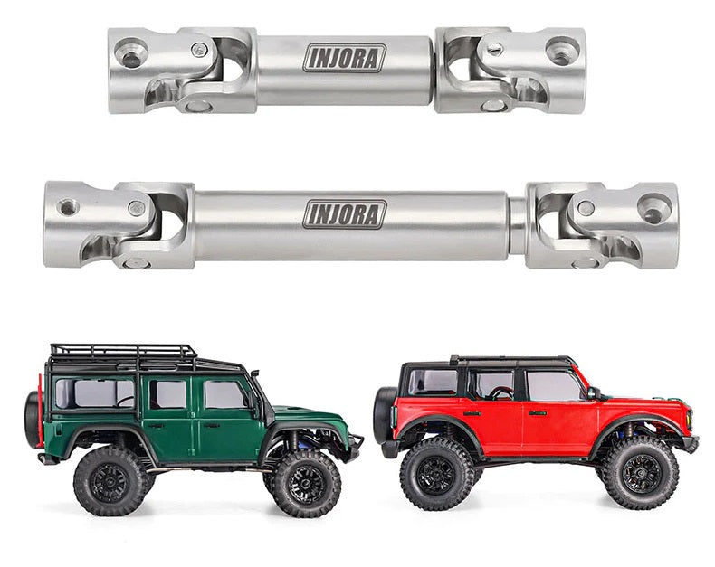 1/18 トラクサス TRX4M適合 ステンレスドライブシャフト