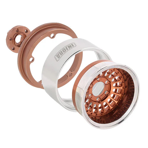 1/10 RCクローラー用 タービン 1.9インチ アルミビードロックホイール オフセット -10mm (4本)