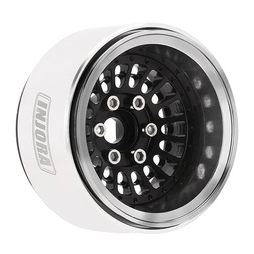 1/10 RCクローラー用 タービン 1.9インチ アルミビードロックホイール オフセット -10mm (4本)